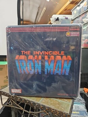 STEALTH ARMOR IRON MAN One:12 Figura Coletiva Marvel Mezco PX EXCLUSIVA NOVA  - Imagem 1 de 4