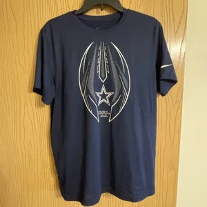 Herren Nike Dallas Cowboys Tshirt Navy Blau Tshirt Größe M - Bild 1 von 5