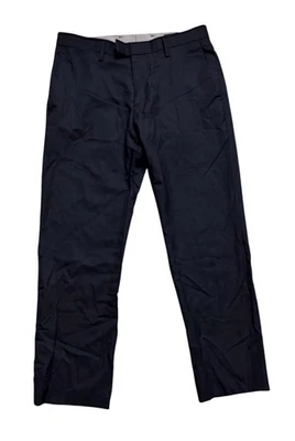 Banana Republic Dress Pants Mens Sz 30x26 Short Dark Navy Wool Stretch Straight - Image 1 of 4