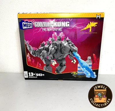 MEGA Godzilla x Kong The New Empire Godzilla Building Set 543pcs NEW (Box Dent) - Image 1 of 4