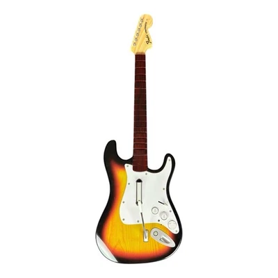 Rock Band Fender Stratocaster Xbox 360 Wireless Guitar XBGTS2 Harmonix Tested - Image 1 of 4