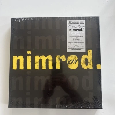 Green Day NIMROD XXV Limited Edition NUMBERED Silver Vinyl 5 LP Box Set - Image 1 of 3