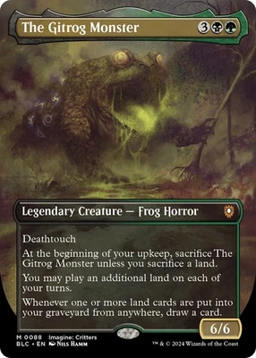 🧙The Gitrog Monster M 0088 BLC BLB Bloom Burrow MTG - Image 1 of 2