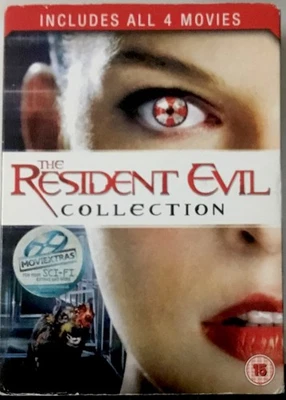 The Resident Evil 1-4 Collection (Box Set) (DVD, 2011) - Image 1 of 3