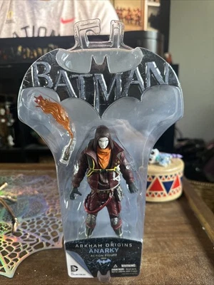 "Figura de acción Batman Arkham Origins Anarky 2013 7"" serie 2 coleccionables de DC" Foto 1 de 4