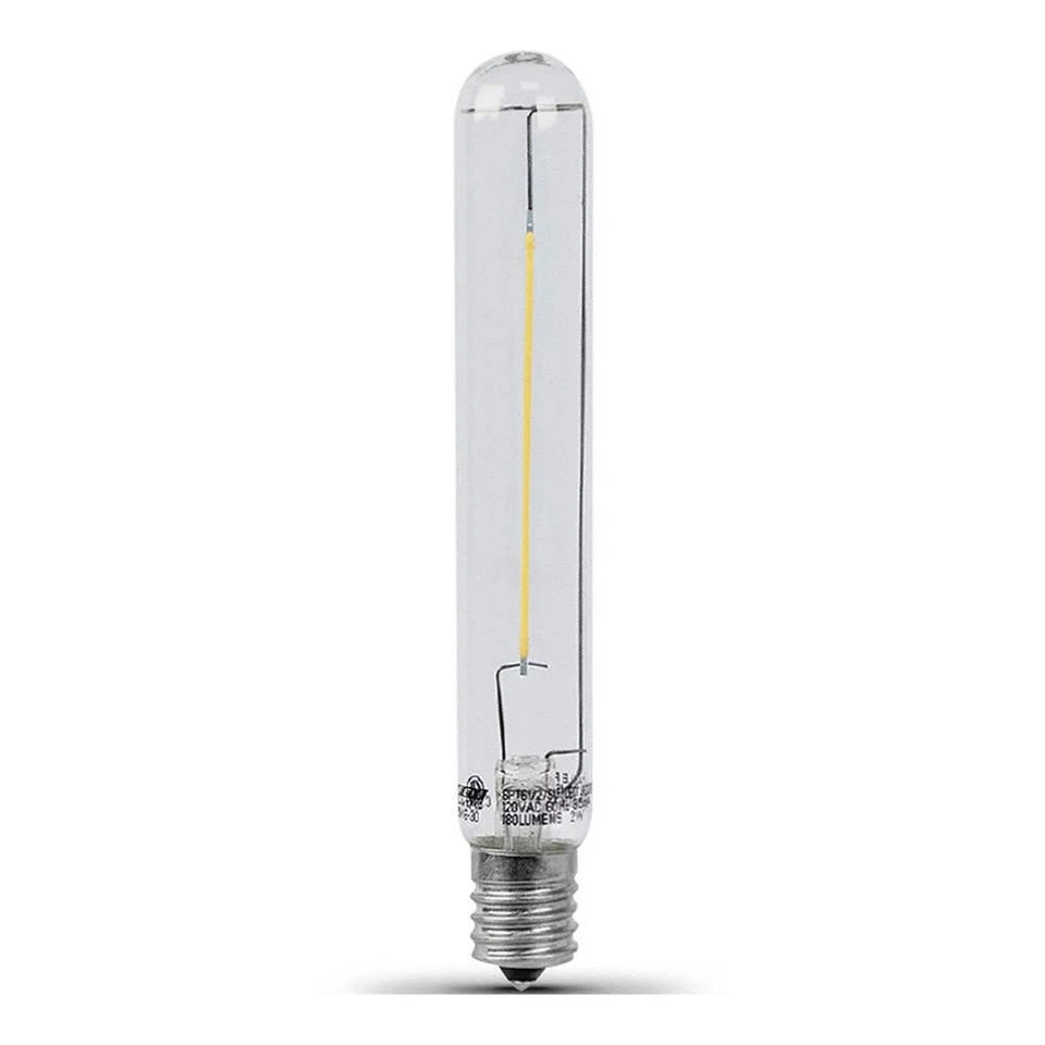 FEIT ELECTRIC BP20T61/2/SU/LED LED,2 W,T6-1/2,Intermediate Screw (E17) 797UA1 - Image 1 of 1