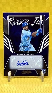 2022 Panini Absolute Rookie Ink Yonny Hernandez #RKI-YH Silver Auto #094/199 - Picture 1 of 2