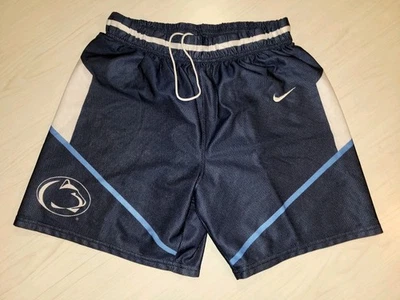 Vintage Nike Team Penn State Nittany Lions Basketball Shorts Lightweight Mens XL - Image 1 of 3