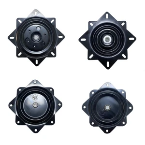 Heavy Duty Swivels Turntable Plate Replacement 360 Degree Swivels Square - Picture 1 of 12