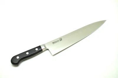 Cuchillo de chef japonés Gyuto Misono 440 16 cromo molibdeno acero inoxidable Foto 1 de 4
