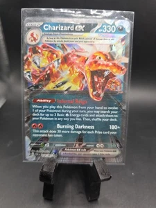 Pokémon TCG Charizard EX Obsidian Flames Holo Card 125/197 - Picture 1 of 2