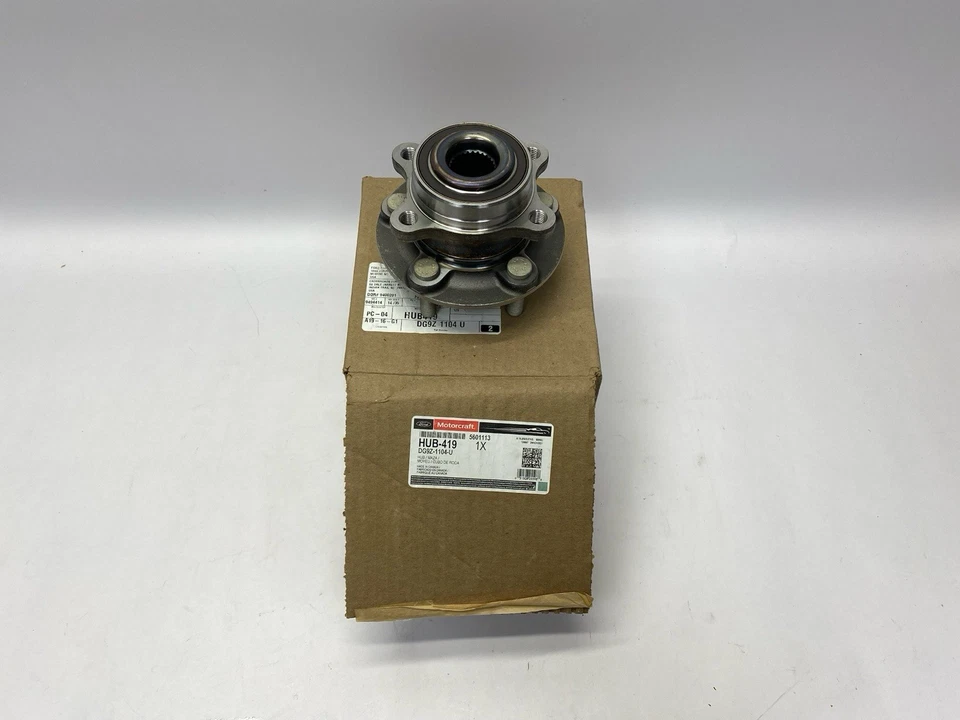 Conjunto de rolamento de cubo de roda dianteira Ford Fusion MKZ 2013-2020 LH=RH NOVO DG9Z-1104-U - Imagem 1 de 4