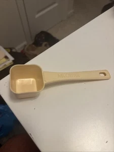 Vintage Replacement Mr Coffee 5.5” Measuring Scoop Off White Plastic & Hang Hole - Picture 1 of 9