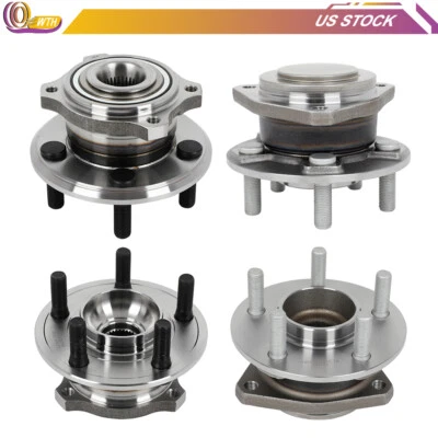 4X Front Rear For 2012-13 2014 Dodge Charger Chrysler 300 RWD Wheel Hub Bearing - Image 1 of 4