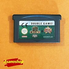 Double Game Casino & Texas Hold'Em  Nintendo Game Boy Advance GBA - UKV