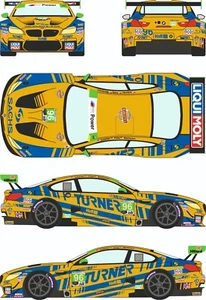 Racing Decals 43 1:24 Scale BMW M6 GTD #96 Sebring 12 Hour 2019 Decal RDE24-026 - Picture 1 of 4