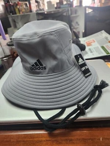NWT Adidas Victory Bucket Hat Moisture Wicking, UPF 50 Sun Protection - Picture 1 of 2