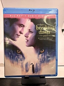 THE TWILIGHT SAGA: BREAKING DAWN PT1 3-Disc Combo PackExtended Edit - VERY GOOD - Picture 1 of 4