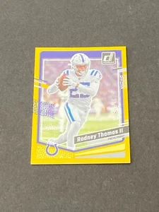 Rodney Thomas II 2023 Panini Donruss Gold Press Proof #ed 30/50 - Picture 1 of 10