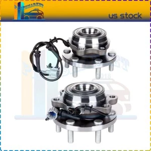 2X Front Wheel Hub Bearing Assembly For Nissan Frontier 2005 2006 2007-2019 4WD - Picture 1 of 6