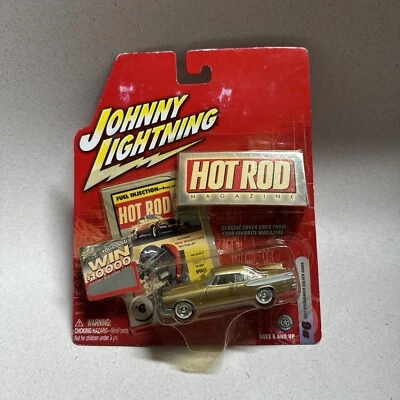1957 Studebaker Golden Hawk Olds ⚡ Johnny Lightning Hot Rod Magazine #6 - Image 1 of 4