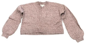 Treasure & Bond Acrylic Wool Blend Sweater Puffy Sleeves Girls Size XL (14/16) - Picture 1 of 7