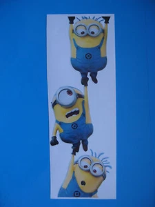 Despicable Minion ME 2 Gang Hanging Car Sticker Colour Vinyl - Picture 1 of 1