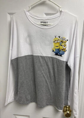 despicable me Minions Made Shirt in xl(15-17) full sleeves - Image 1 of 4