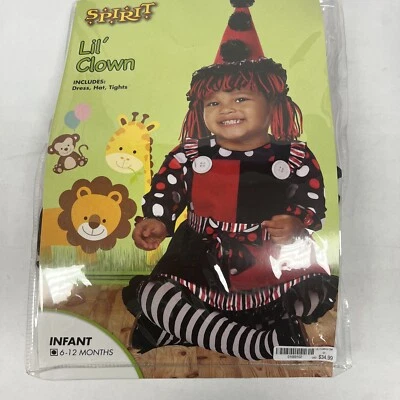 Disfraz de payaso Spirit halloween bebé Lil', 6-12 meses Foto 1 de 4