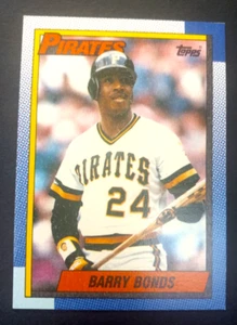 1990 TOPPS " RARE " BARRY BONDS ERROR CARD #220 PITTSBURGH PIRATES - Bild 1 von 15