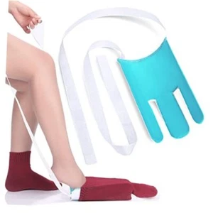 Sock Aid - Sock Aid Device for Seniors, Disabled, Pregnant - Sock Helper Blue - Picture 1 of 7
