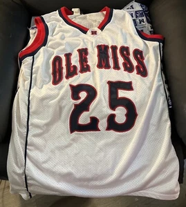 OLE MISS LADY REBELS #25 Wilson Basketball Jersey / BROWN / SEWED LETTERING - Picture 1 of 4