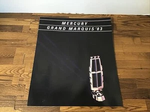 1983 Mercury 12-page Original Sales Brochure Grand Marquis LN7 Capri Lynx Cougar - Bild 1 von 6