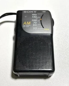 SONY Pocket Radio ICR-S39 AM Radio Tested and Working fromJapan - Picture 1 of 4