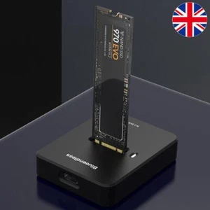 M.2 Caddy Box Base Adapter Tool Free NVMe Adapter for M.2 SSD Docking Station - Afbeelding 1 van 17
