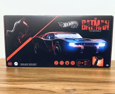 Hot Wheels DC The Batman Batmobile RC Car 1:10 2.4 GHZ 10+ MPH Brand New - Image 1 of 4