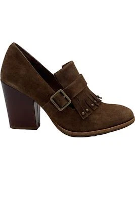 Kork-Ease Suede Oxford Pumps Prim Siena Brown - Image 1 of 4