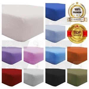 Extra Deep Teddy Fleece Fitted Sheet Thermal Cosy Single Double King Bed Sheets - Picture 1 of 23