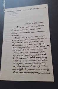 Militaire armée La Rochelle lettre autographe Colonel 123 RG infanterie 1900 - Imagen 1 de 3