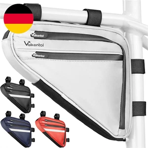 Valkental - Wasserfeste Rahmentasche Mit Viel Platz - 1,5L Volumen - Fahrradtasc - Bild 1 von 12