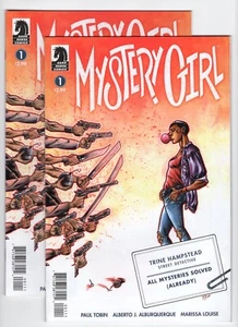 Mystery Girl Comic Book #1, Dark Horse 2015 Optioned (LOT of 2) - Picture 1 of 5