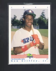 Clásico Mejor Liga Menor 1992 Ken Griffey Jr #200 Salón de la fama - Seattle Mariners - Imagen 1 de 2