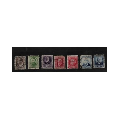 Spain 1931 Repuplic Picture Definitive Stamps  SG 731 SG 762 VFU Control Number - Image 1 of 4