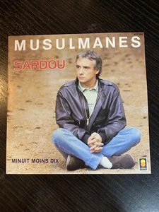 Michel Sardou ** 45 - 7" Single Vinyl Muslime & Mitternacht minus zehn ** Frankreich - Bild 1 von 2