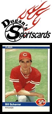 1984 Fleer #482 Bill Scherrer - Image 1 of 2