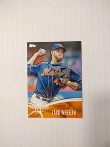 2014 Topps The Future is Now #FN10 Zack Wheeler Mets (PWE)(03) - Picture 1 of 2