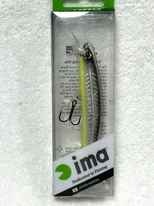 Ima ~ IMA FLIT 100 Lure ~ IBFT /188 ~ Ghost Chart Herring ~ New In Pack ! - Picture 1 of 3