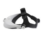 Led Light Headband Adjustable Magnifying Glass Helmet Head Magnifier Lamp Loupe