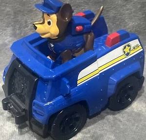 Paw Patrol Dog Rescue Mission Fahrzeug Spielzeug Actionfigur Chase Polizeikreuzer - Bild 1 von 9