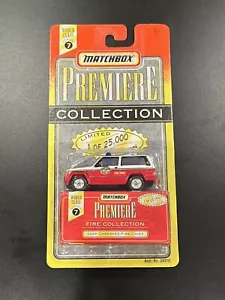 MATCHBOX PREMIERE COLLECTION JEEP CHEROKEE FIRE CHIEF MB27-D23 - Picture 1 of 1
